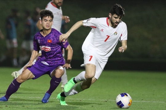 Nhìn lại trận thua của tuyển U23 Việt Nam trước Jordan