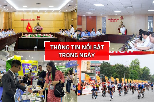 Nghệ An: Thông tin nổi bật ngày 11/4