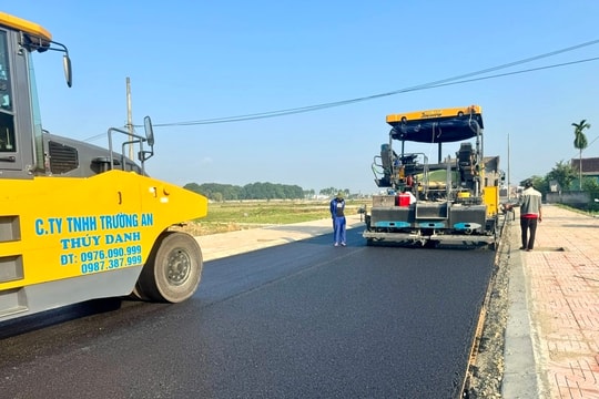 Bê tông nhựa Trường An (Thuý Danh) khẳng định chất lượng