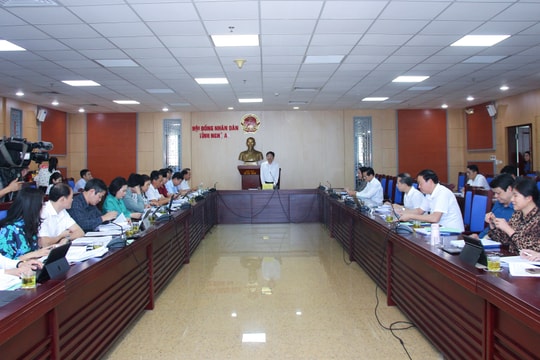 HĐND tỉnh cho ý kiến về phương án phân bổ nguồn vốn thực hiện Chương trình Mục tiêu quốc gia xây dựng nông thôn mới