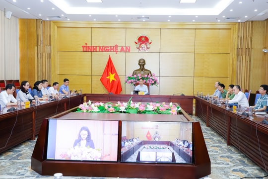 Hội nghị giao ban trực tuyến toàn quốc về công tác phi chính phủ nước ngoài năm 2024