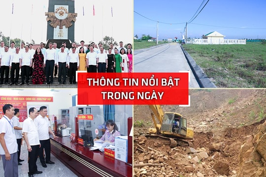Nghệ An: Thông tin nổi bật ngày 13/4