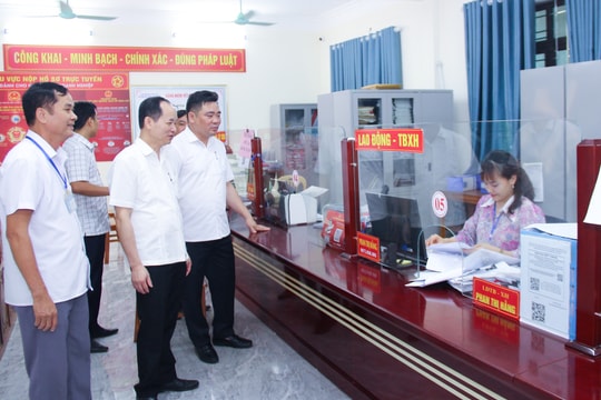 Nghệ An phấn đấu hoàn thành Đề án sắp xếp đơn vị hành chính cấp huyện, xã trong tháng 6/2024