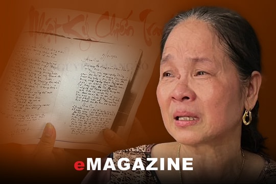 Cuốn Nhật ký chiến trường và câu chuyện xúc động về tình cha con