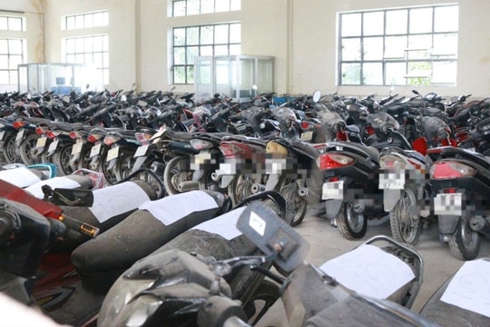 Phòng Cảnh sát giao thông Công an tỉnh Nghệ An thông báo truy tìm chủ sở hữu phương tiện vi phạm hành chính