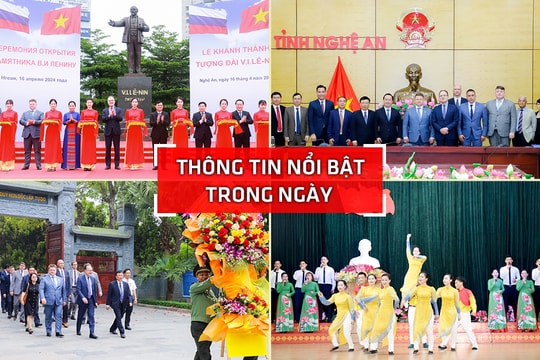 Nghệ An: Thông tin nổi bật ngày 16/4