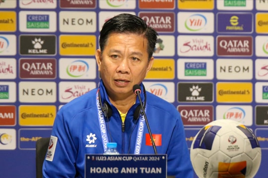 Huấn luyện viên Hoàng Anh Tuấn không hài lòng dù U23 Việt Nam thắng trận ra quân giải U23 châu Á