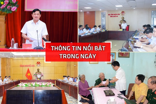 Nghệ An: Thông tin nổi bật ngày 19/4