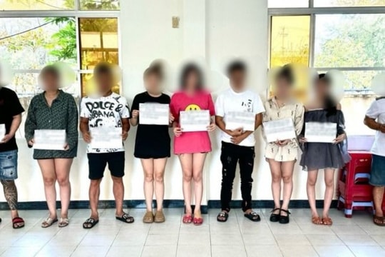 Thuê Villa trong khu Resort để bày tiệc ma túy