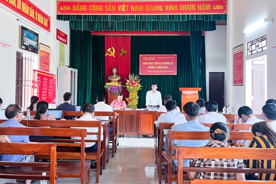 Bám sát thực tiễn để xây dựng nội dung sinh hoạt chuyên đề của chi bộ