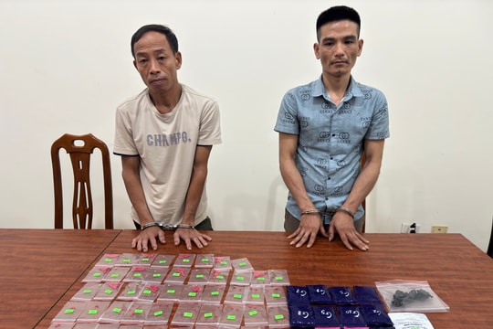Khởi tố 2 đối tượng mua bán trái phép ma túy xuyên quốc gia