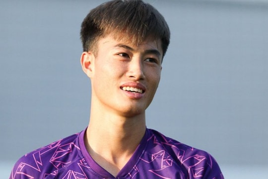 Tiền vệ Nguyễn Văn Trường: 'U23 quyết tâm cao trong trận gặp U23 Uzbekistan'