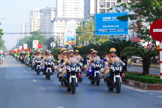 Nghệ An sẽ tăng cường kiểm soát, xử lý nghiêm các hành vi vi phạm an toàn giao thông dịp nghỉ lễ 30/4