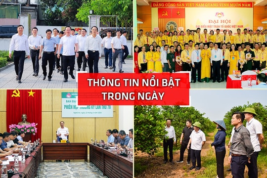 Nghệ An: Thông tin nổi bật ngày 23/4