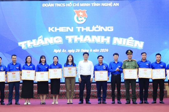 Tuổi trẻ Nghệ An triển khai hơn 1.300 công trình trong Tháng Thanh niên 2024