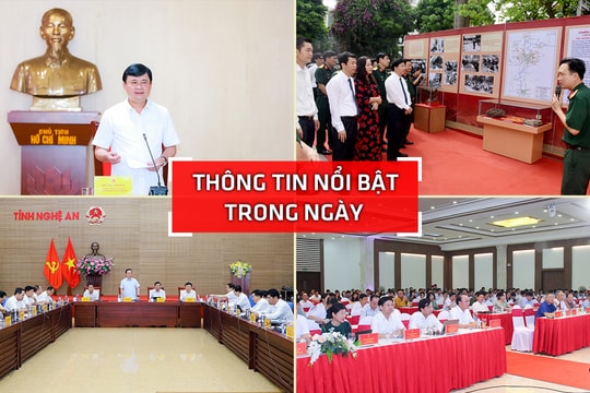 Nghệ An: Thông tin nổi bật ngày 25/4