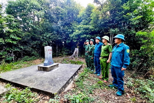 Tuần tra bảo vệ an ninh biên giới dịp lễ 30/4 – 1/5