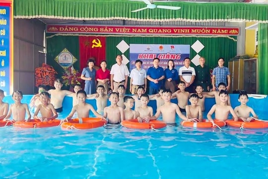 Phát huy vai trò tổ chức Đoàn - Đội trong phòng, chống tai nạn đuối nước 