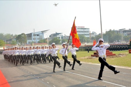 Bộ Quốc phòng hợp luyện lực lượng diễu binh, diễu hành kỷ niệm 70 năm Chiến thắng Điện Biên Phủ
