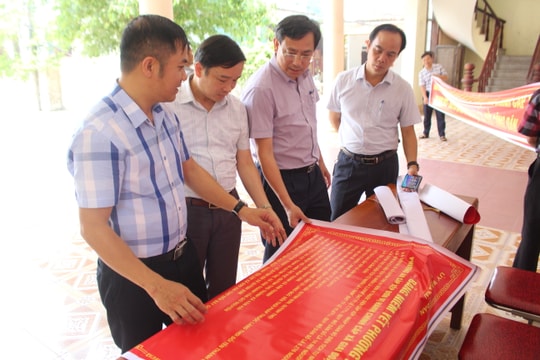 Huyện Quỳnh Lưu: Tôn trọng, lắng nghe ý kiến của cử tri về sắp xếp đơn vị hành chính cấp xã