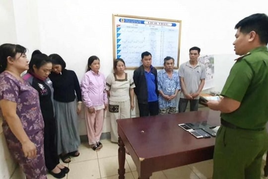 Người đàn bà cầm đầu đường dây đánh bạc 500 triệu đồng/ngày