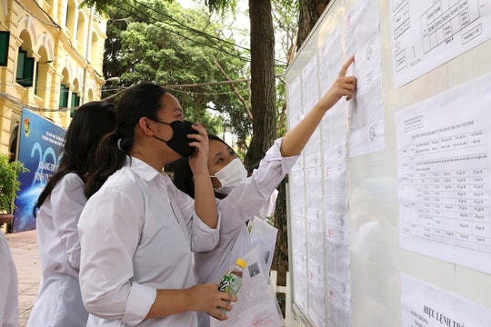 Thí sinh đăng ký thi tốt nghiệp THPT từ ngày mai (2/5)