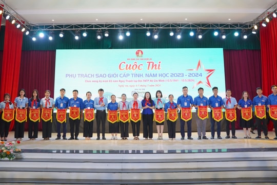 100 thí sinh Nghệ An tham gia cuộc thi ‘Phụ trách sao giỏi cấp tỉnh’ năm học 2023-2024