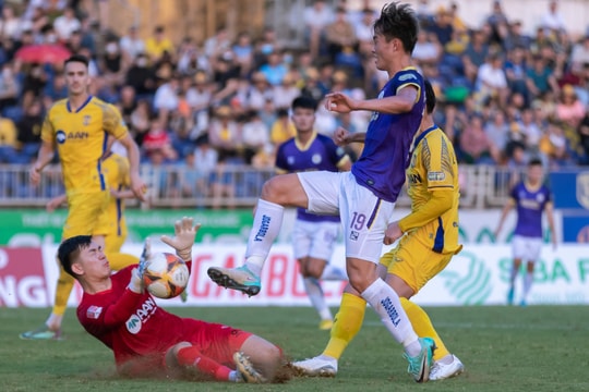 Những điểm nhấn trong trận hòa quý giá của Sông Lam Nghệ An trước Câu lạc bộ Hà Nội