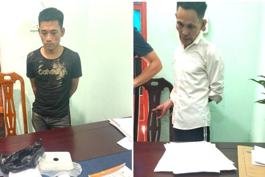 Bắt 2 đối tượng tàng trữ ma túy mang nhiều tiền án