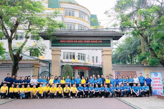 Bảo hiểm xã hội Nghệ An ra quân hưởng ứng Tháng vận động, triển khai Bảo hiểm xã hội toàn dân năm 2024