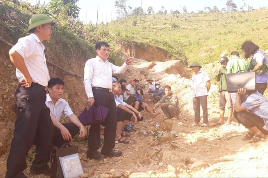 Vai trò tổ liên ngành trong giải quyết đơn thư, tranh chấp ở Quỳ Hợp