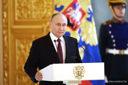 Tổng thống Putin chính thức tuyên thệ nhậm chức lần thứ 5