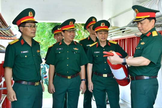 Bộ Tham mưu, Tổng cục Kỹ thuật Bộ Quốc phòng thanh tra công tác an toàn vệ sinh lao động tại Nghệ An