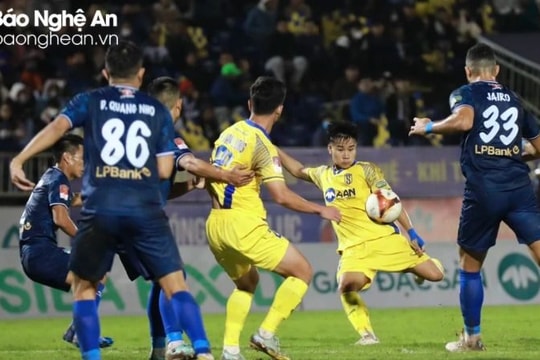 Hoàng Anh Gia Lai - Sông Lam Nghệ An: Duyên nợ trên sân Pleiku