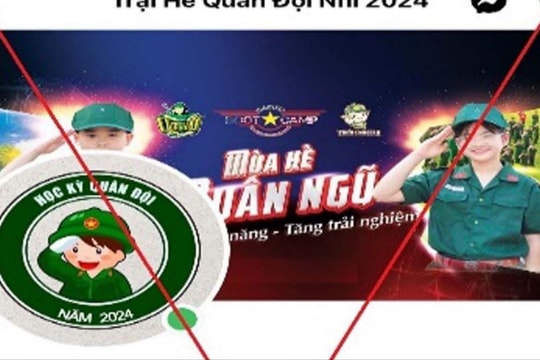 Đăng ký 'Trại hè quân đội Nhí 2024', người phụ nữ bị lừa hơn 1 tỷ