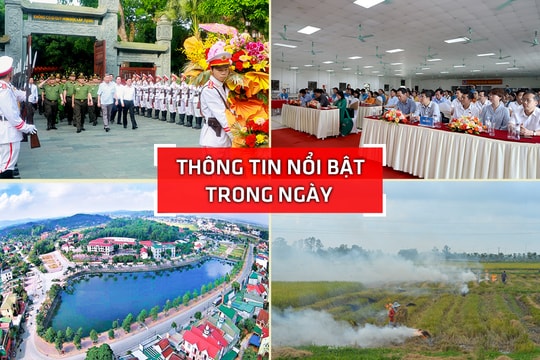 Nghệ An: Thông tin nổi bật ngày 12/5
