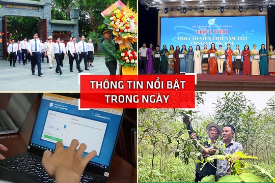 Nghệ An: Thông tin nổi bật ngày 13/5