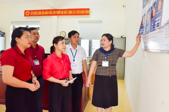 Huyện Nghĩa Đàn cần nỗ lực nâng cao thứ hạng chỉ số cải cách hành chính