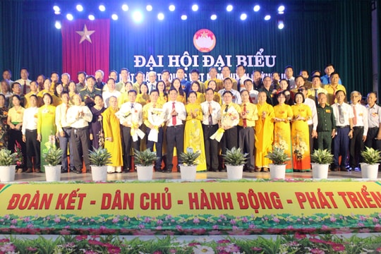 Đại hội đại biểu MTTQ huyện Quỳnh Lưu lần thứ XX, nhiệm kỳ 2024 - 2029