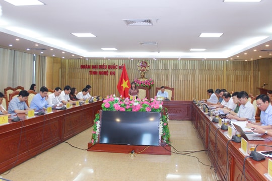 Nghệ An kiến nghị Quốc hội phân cấp cho tỉnh một số nội dung cùng với bổ sung nguồn lực đầu tư phát triển