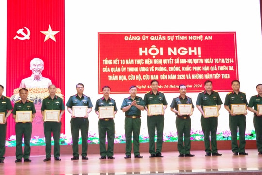 Tổng kết 10 năm thực hiện Nghị quyết 689 của Quân ủy Trung ương