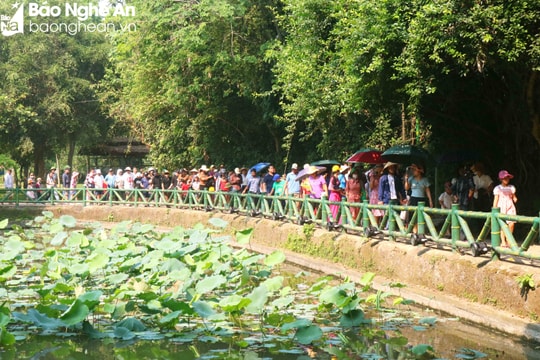 Tháng Năm ở Khu Di tích Quốc gia đặc biệt Kim Liên 