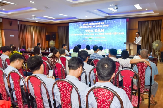 Tọa đàm kỷ niệm ngày truyền thống ngành Khoa học và Công nghệ Việt Nam 