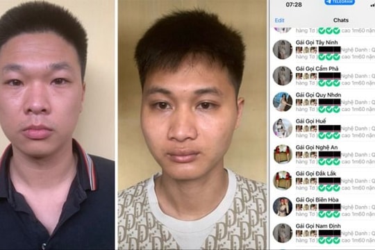 Lên mạng lập hơn 50 nhóm Telegram 'gái gọi' để lừa đảo khách làng chơi
