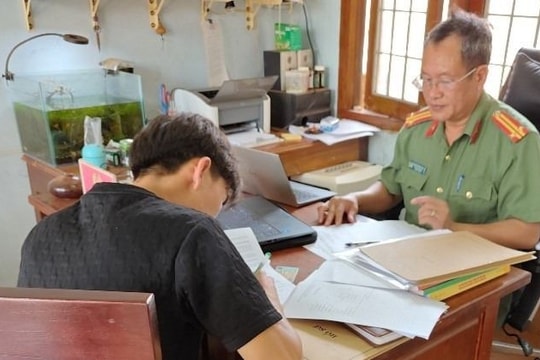 Thanh niên bị triệu tập vì đăng thông tin sai về cảnh sát giao thông