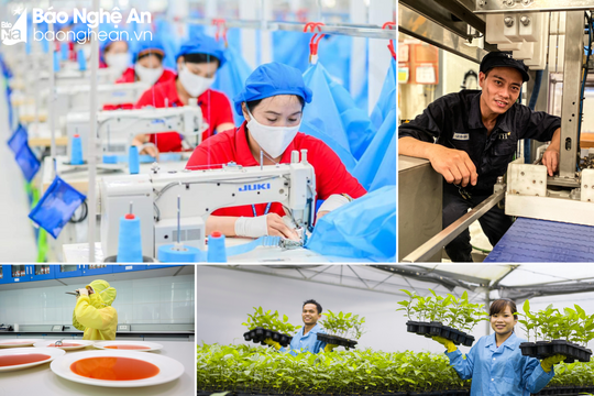 Công nhân Nghệ An vận dụng sáng tạo tư tưởng Hồ Chí Minh trong thi đua lao động, sản xuất 