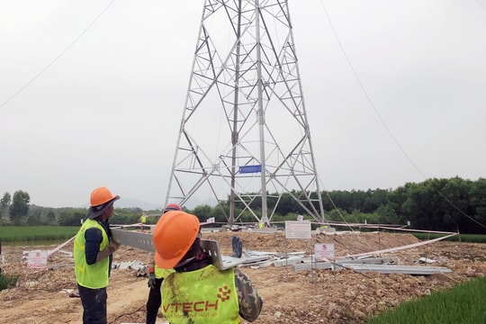 Đảm bảo an toàn thi công Dự án đường dây 500kV mạch 3