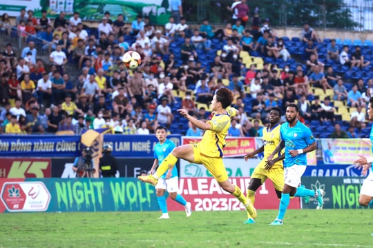 Sông Lam Nghệ An cần bao nhiêu điểm để thoát hiểm tại V.League 2023/24?