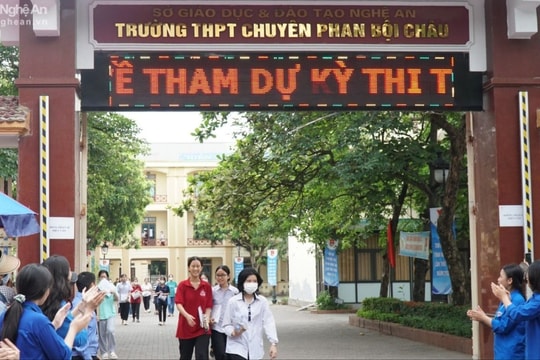 Hơn 2.000 hồ sơ đăng ký dự thi vào Trường THPT chuyên Phan Bội Châu năm học 2024 - 2025