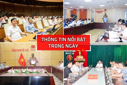 Nghệ An: Thông tin nổi bật ngày 21/5